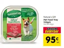 Spar Natures Gift Pet Food Tray offer