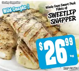 Farmer Jack's Sweetlip snapper offer