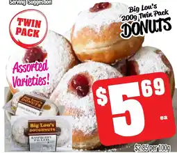 Farmer Jack's Big lou's donuts offer