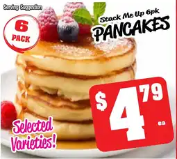 Farmer Jack's Pancakes offer