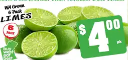 Farmer Jack's Limes offer