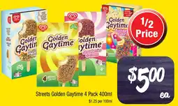 Farmer Jack's Golden gaytime offer