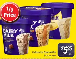 Farmer Jack's Cadbury Ice Cream offer