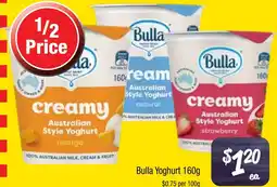 Farmer Jack's Bulla Yoghurt offer