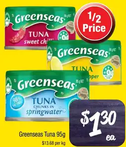 Farmer Jack's Greenseas tuna offer