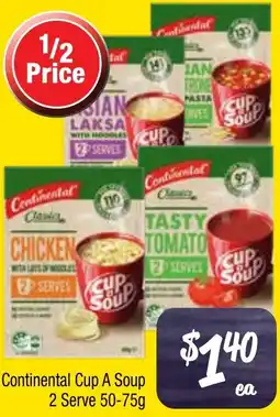 Farmer Jack's Continental cup a soup offer