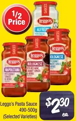Farmer Jack's Leggo's pasta sauce offer