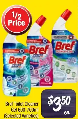 Farmer Jack's Bref toilet cleaner offer