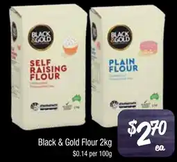 Farmer Jack's Black & gold flour offer