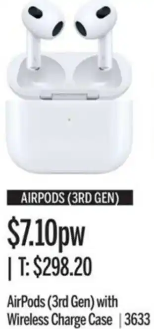 Chrisco Hampers AirPods (3rd Gen) Wireless Charge Case offer