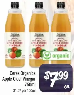 Farmer Jack's Ceres Organics Apple Cider Vinegar offer