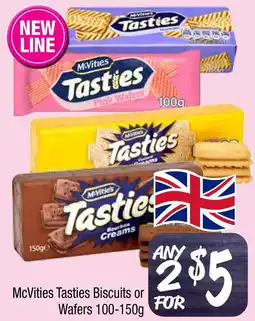 Farmer Jack's McVities Tasties Biscuits or Wafers offer
