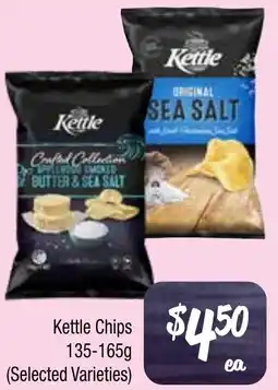 Farmer Jack's Kettle Chips (Selected Varieties) offer