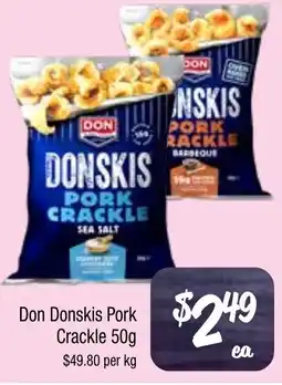 Farmer Jack's Don Donskis Pork Crackle offer