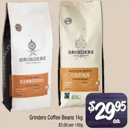 Farmer Jack's Grinders Coffee Beans offer