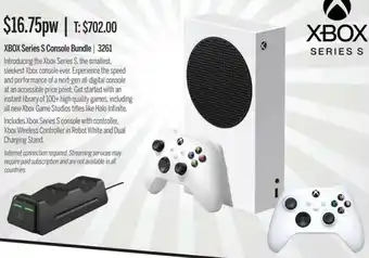 Chrisco Hampers XBox Series S Console Bundle offer
