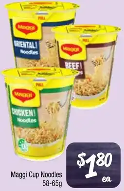Farmer Jack's Maggi Cup Noodles offer