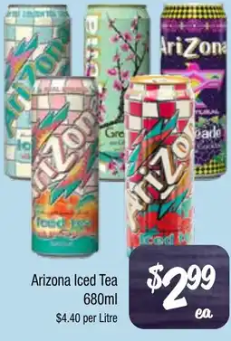 Farmer Jack's Arizona Iced Tea offer