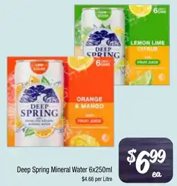 Farmer Jack's Deep Spring Mineral Water offer