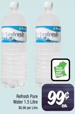 Farmer Jack's Refresh Pure Water offer