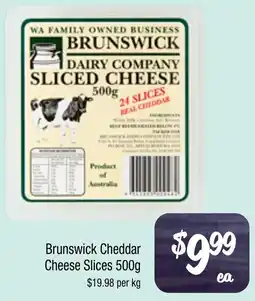 Farmer Jack's Brunswick Cheddar Cheese Slices offer