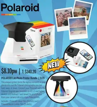 Polaroid Lab Photo Printer Bundle