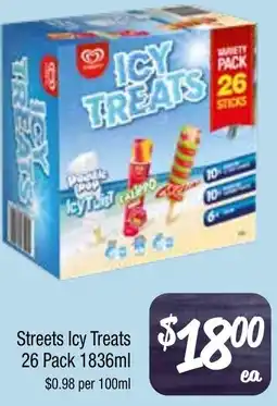 Farmer Jack's Streets Icy Treats 26 Pack offer