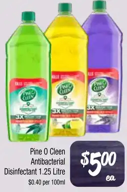 Farmer Jack's Pine O Cleen Antibacterial Disinfectant offer