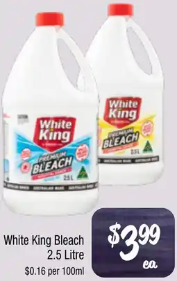 Farmer Jack's White King Bleach offer