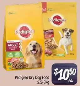 Farmer Jack's Pedigree Dry Dog Food offer