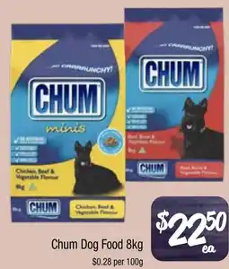 Farmer Jack's Chum Dog Food offer