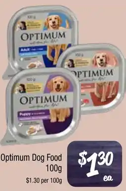 Farmer Jack's Optimum Dog Food offer