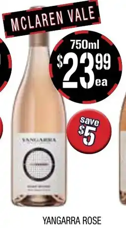 Farmer Jack's YANGARRA ROSE offer