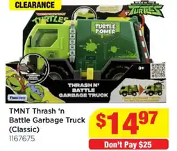 Mr Toys TMNT Thrash 'n Battle Garbage Truck offer