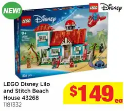 Mr Toys LEGO Disney Lilo and Stitch Beach House offer