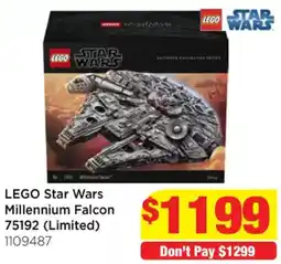 Mr Toys LEGO Star Wars Millennium Falcon offer