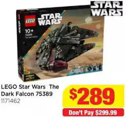 Mr Toys LEGO Star Wars The Dark Falcon offer
