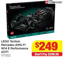 Mr Toys LEGO Technic Mercedes-AMG F1 W14 E Performance offer