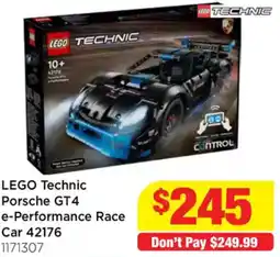Mr Toys LEGO Technic Porsche GT4 e-Performance Race Car offer