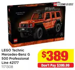 Mr Toys LEGO Technic Mercedes-Benz G 500 Professional Line offer