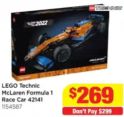 Mr Toys LEGO Technic McLaren Formula 1 Race Car offer