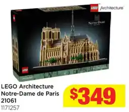 Mr Toys LEGO Architecture Notre-Dame de Paris offer