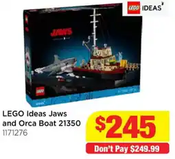 Mr Toys LEGO Ideas Jaws and Orca Boat offer