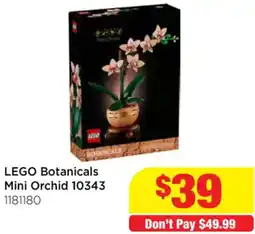 Mr Toys LEGO Botanicals Mini Orchid offer