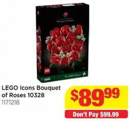 Mr Toys LEGO Icons Bouquet of Roses offer