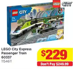 Mr Toys LEGO City Express Passenger Train offer