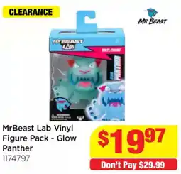 Mr Toys MrBeast Lab Vinyl Figure Pack - Glow Panther offer