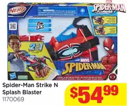 Mr Toys Spider-Man Strike N Splash Blaster offer
