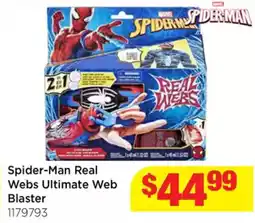 Mr Toys Spider-Man Real Webs Ultimate Web Blaster offer