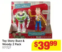 Mr Toys Toy Story Buzz & Woody 2 Pack offer